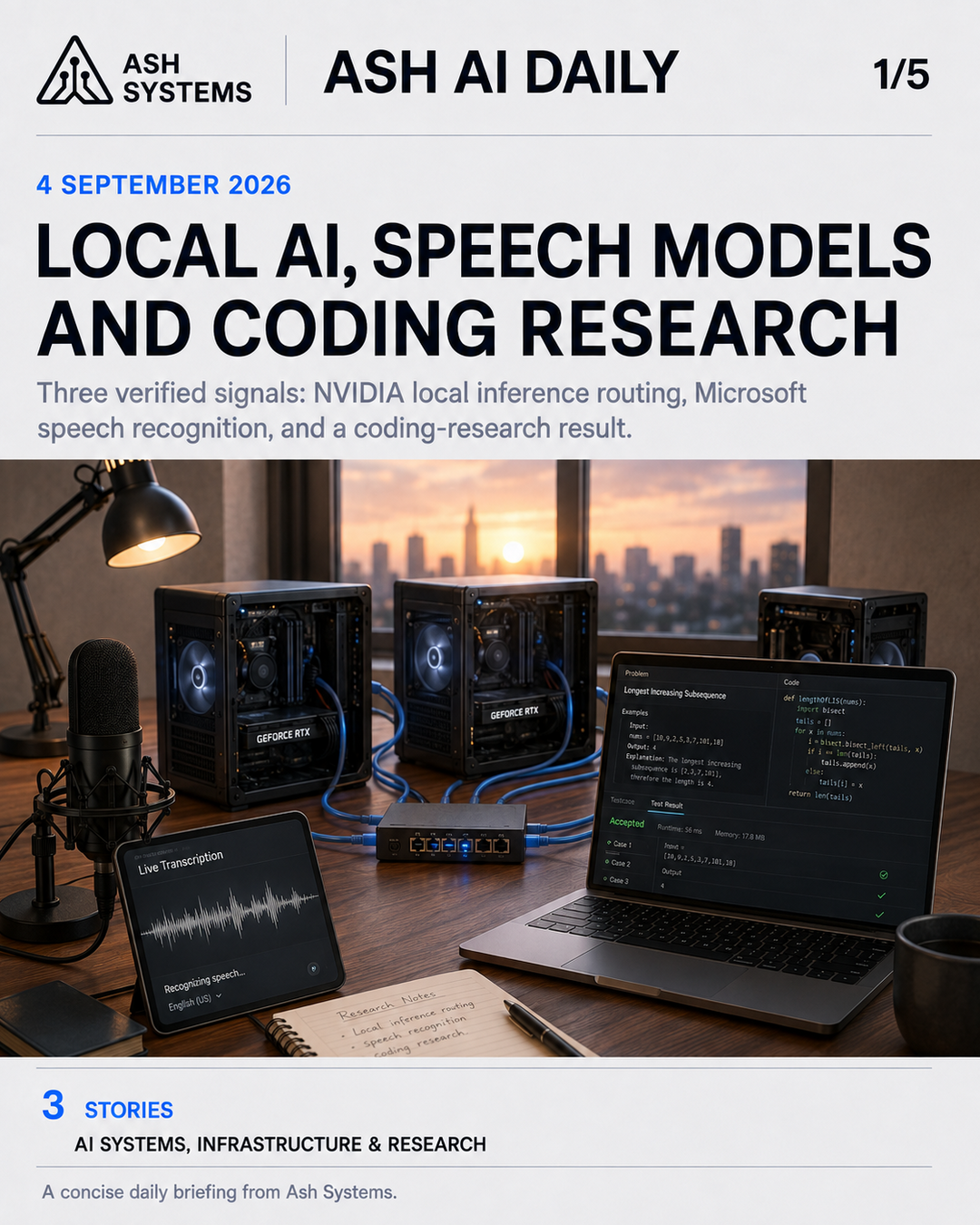Ash AI Daily cover for Ash AI Daily — 4 September 2026