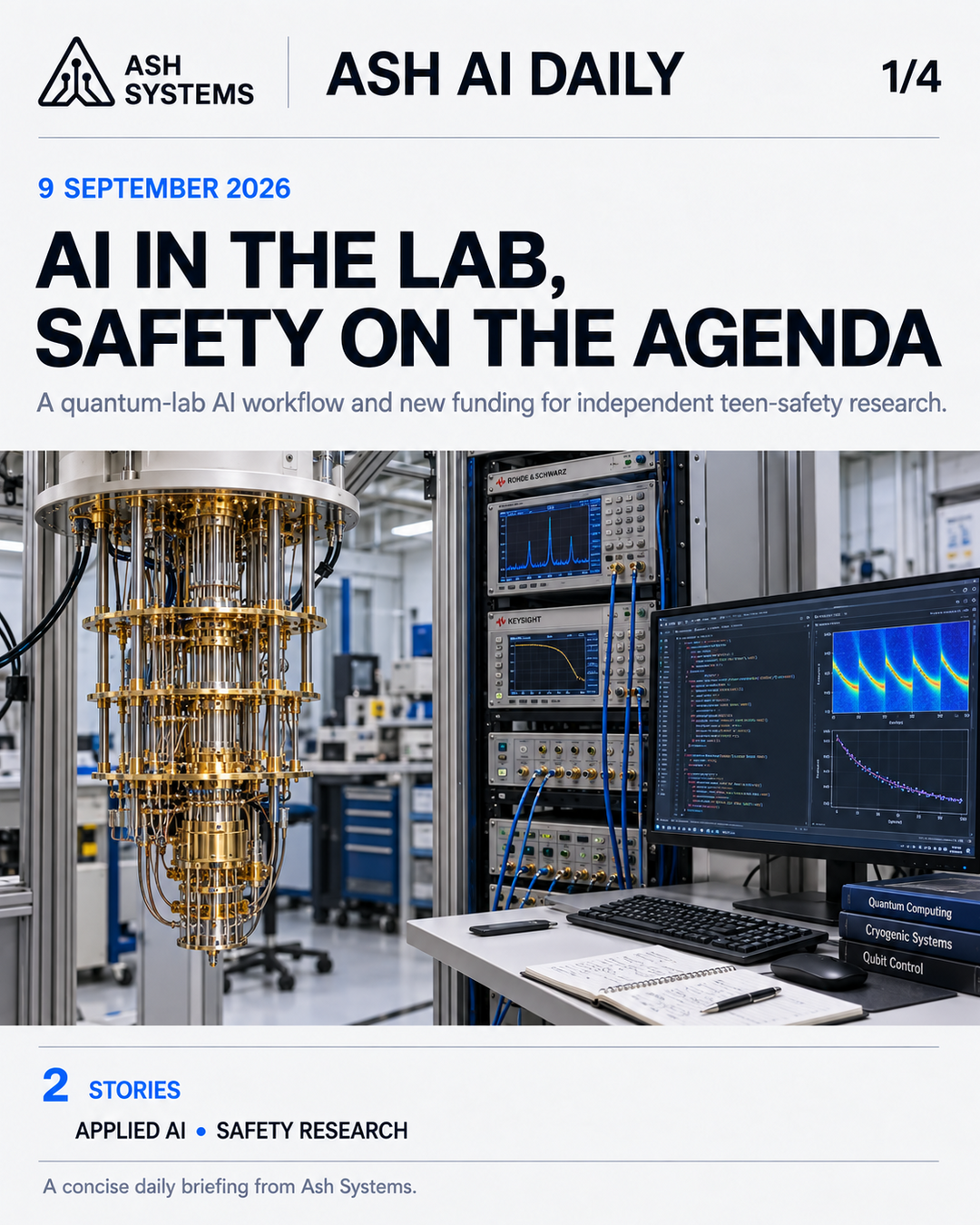 Ash AI Daily cover for Ash AI Daily — 9 September 2026