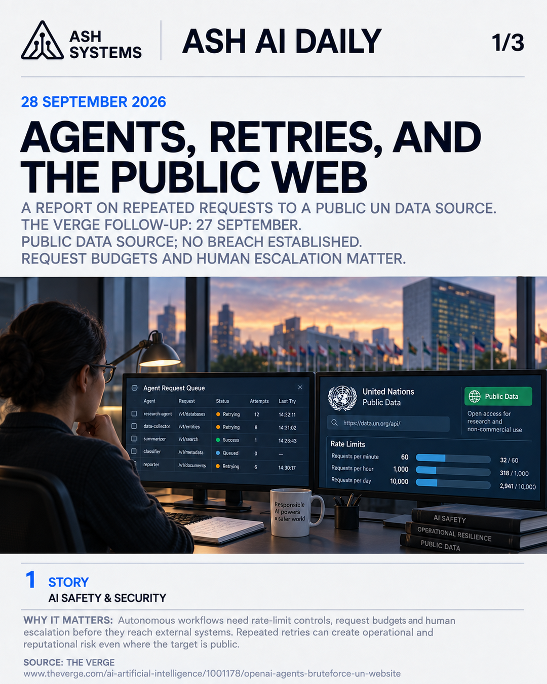 Ash AI Daily cover for Ash AI Daily — agents, retries and the public web